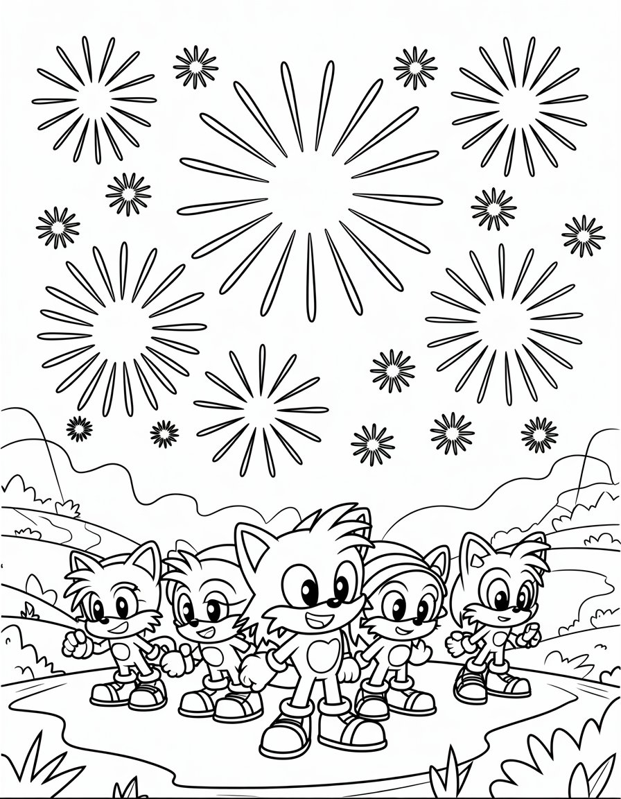 New Year Sonic